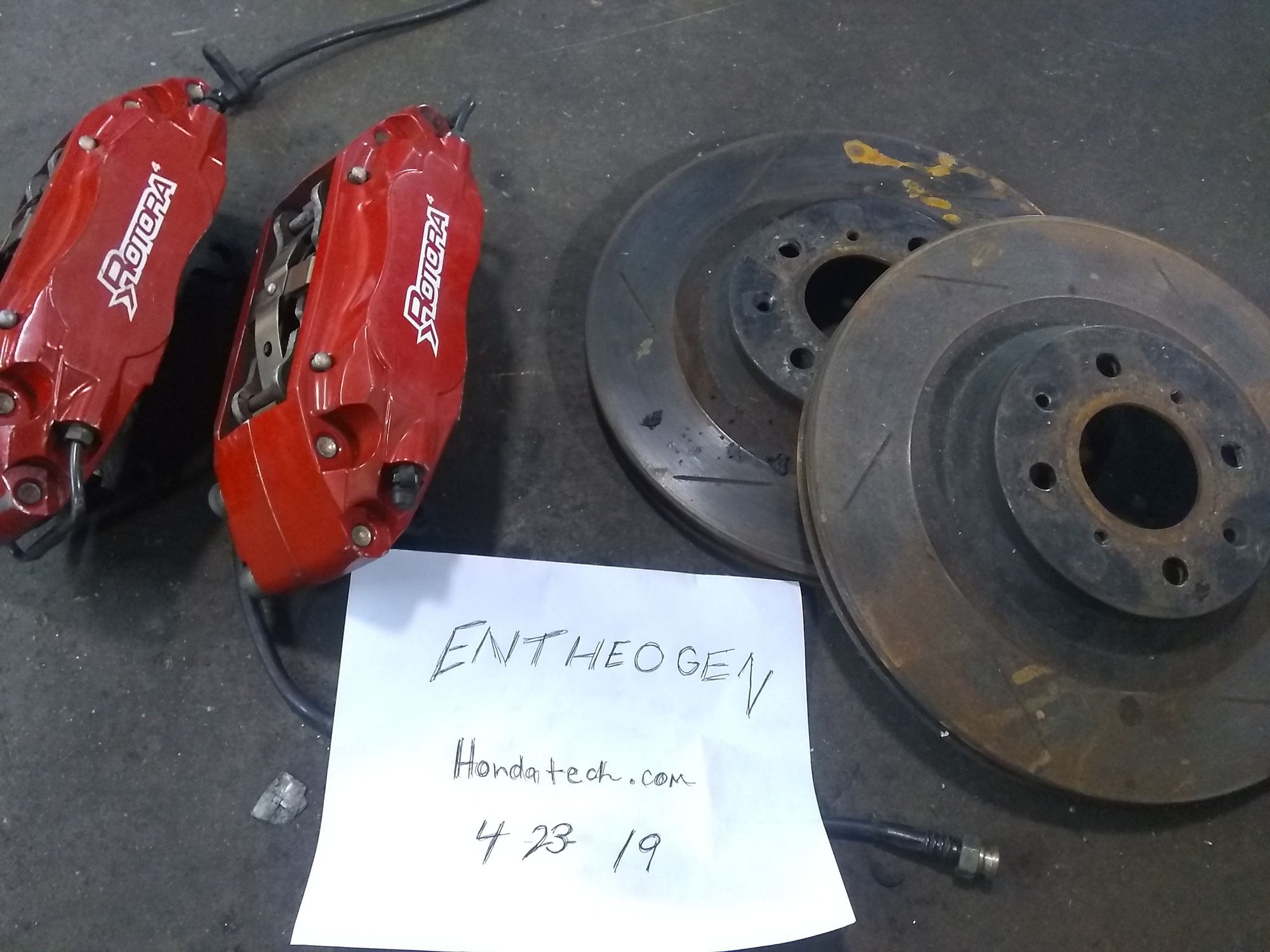 Rotora big brake kit for EF Civic 12.5" HondaTech Honda Forum Discussion