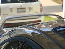 Not all the paint on the car is oem.  So some things tuned out better than others.  