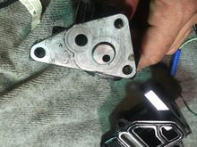 This the stock gsr one disk fit perfect on top no space 