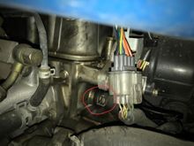 This view is from the back of th engine compart looking towards the front of the car.
