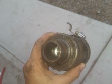 The part that goes to the half shaft.