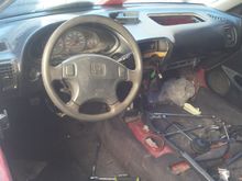 The inside its a little dirty i just installed the dash back (wire and brake tuck)