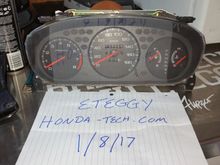 Ek or crv jdm cluster auto used in my crv 97-01 light up amber and red needles 125 obo