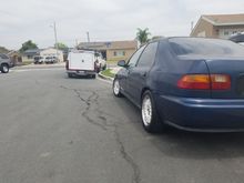 Coilovers on.