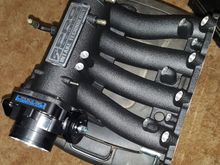 Skunk2 Black Series Intake Manifold with Skunk2 70mm Throttle Body.