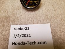 Marshall fuel pressure gauge