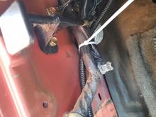 I mounted the relay on a stud behind the kick panel to leave room for my next electrical project.