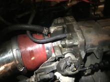 I copy and pasted the image is probably why it didn’t show. The line goes to a Y and then to the charcoal canister I believe 