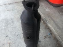 Plugged catalytic converter 