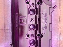Went from wrinkled red to purple to match my engine bay