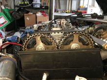 Noticed that the cam gears don’t seem to be aligned perfectly. Trying to figure out whats up with that. 