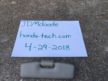 EG Coupe EX middle sun visor
$5