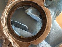 Honda-bond HT on the rear main seal bracket