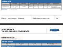 J series cylinder head parts