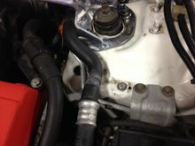 and my a/c line bracket wouldn't reach anymore so i just removed it.