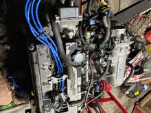 Naw transplant.   Gsr block and trans with a worked b16 head.  