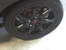 My wheels I just painted .