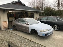 rolled the car out, makes a difference when its under sun light.