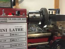 Final bore on gear