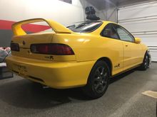 All new stickers, all new emblems, brand new taillights with gaskets, all new mouldings, new quarters windows, and completely wrapped in 3m film protection for many many years of proitection.