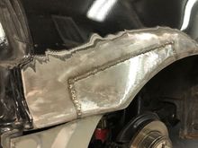 patched up