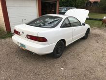 Rusty, bad body work.