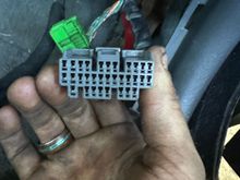 Obd2 body/dash harness connector