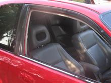 putting in GSR leather backseats is going in soon
