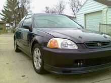 10 sec. street driven  car on stock si wheels ...
