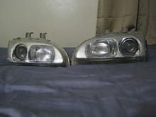 92-95 Civic 

denji headlights rx330 w/ clear lenses