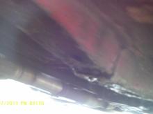 frame damage I wonder if I can fix?