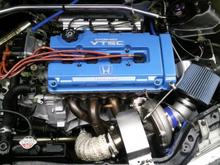 My EG9 with Race-tech custom top mount mani and Borg S256!