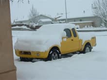 2002 Frontier SE.  Yes, it snows in Albuquerque!