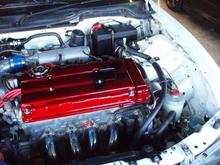 Tegs engine bay