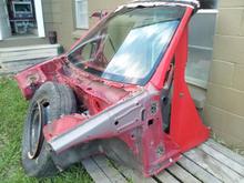 This went to a guy who was repairing a Del Sol that rolled over.