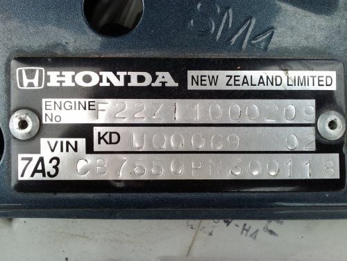 honda atv engine serial number decoder