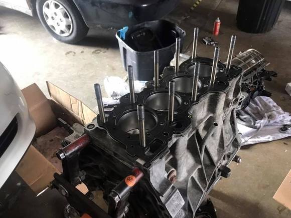 L19s and Headgasket Installed