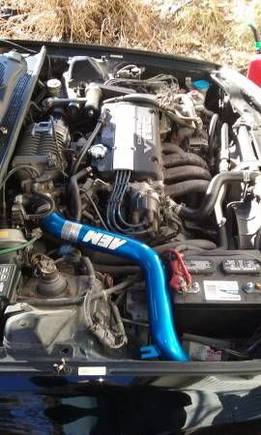 Under the hood, jackson suoercharfed AEM intake, the seller said it had engine work done, but i have no proof of that.