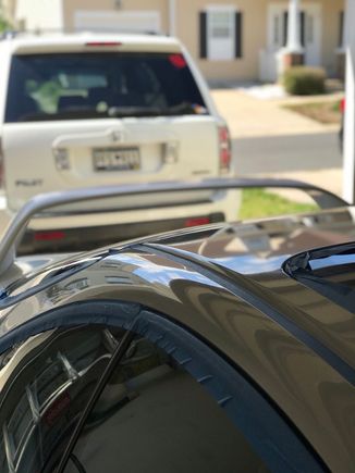 Not all the paint on the car is oem.  So some things tuned out better than others.  