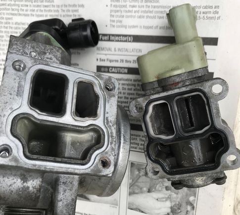 Original TB & IACV before cleaning