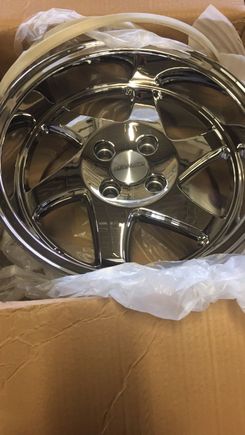 Finally bought a set of wheels and used the tires I had on my OEM wheels for these.
