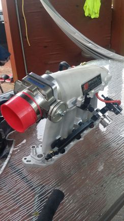 70mm skunk2 pro throttle + skunk2 ultra intake port + polish  aem stock injector waiting on 310cc rc to install