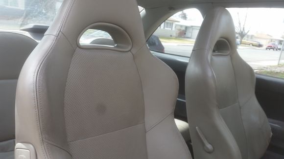 Full leather rsx seat swap