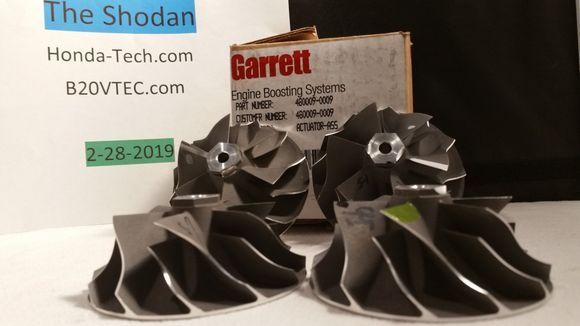 Genuine Garrett GT35R Cast wheels 