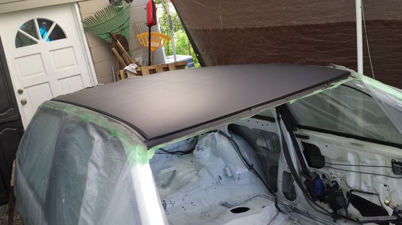 Roof got chalkboarded