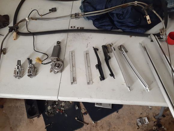 All the parts se grease and clean..