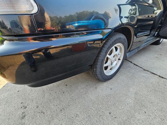 Some dents and dings to be expected.