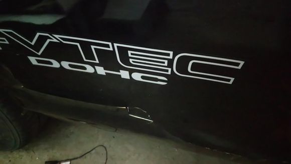 Exterior panel that appears to be a plastic polymer