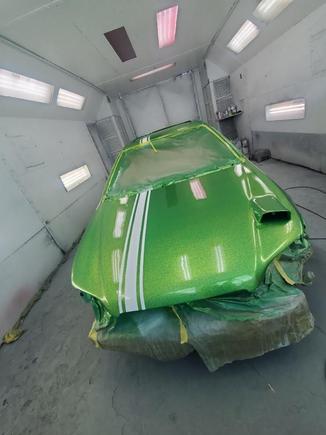 Seven layer paint with Sublime metal flake 