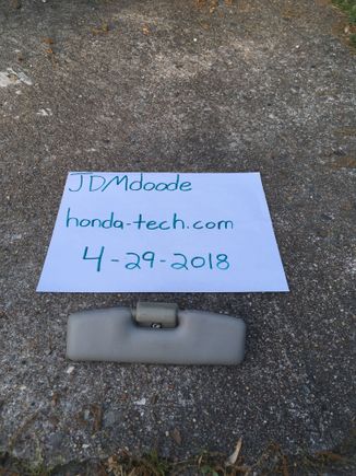 EG Coupe EX middle sun visor
$5